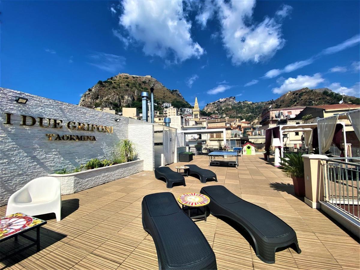 Hotel I Due Grifoni Studio Flat Taormina Zewnętrze zdjęcie