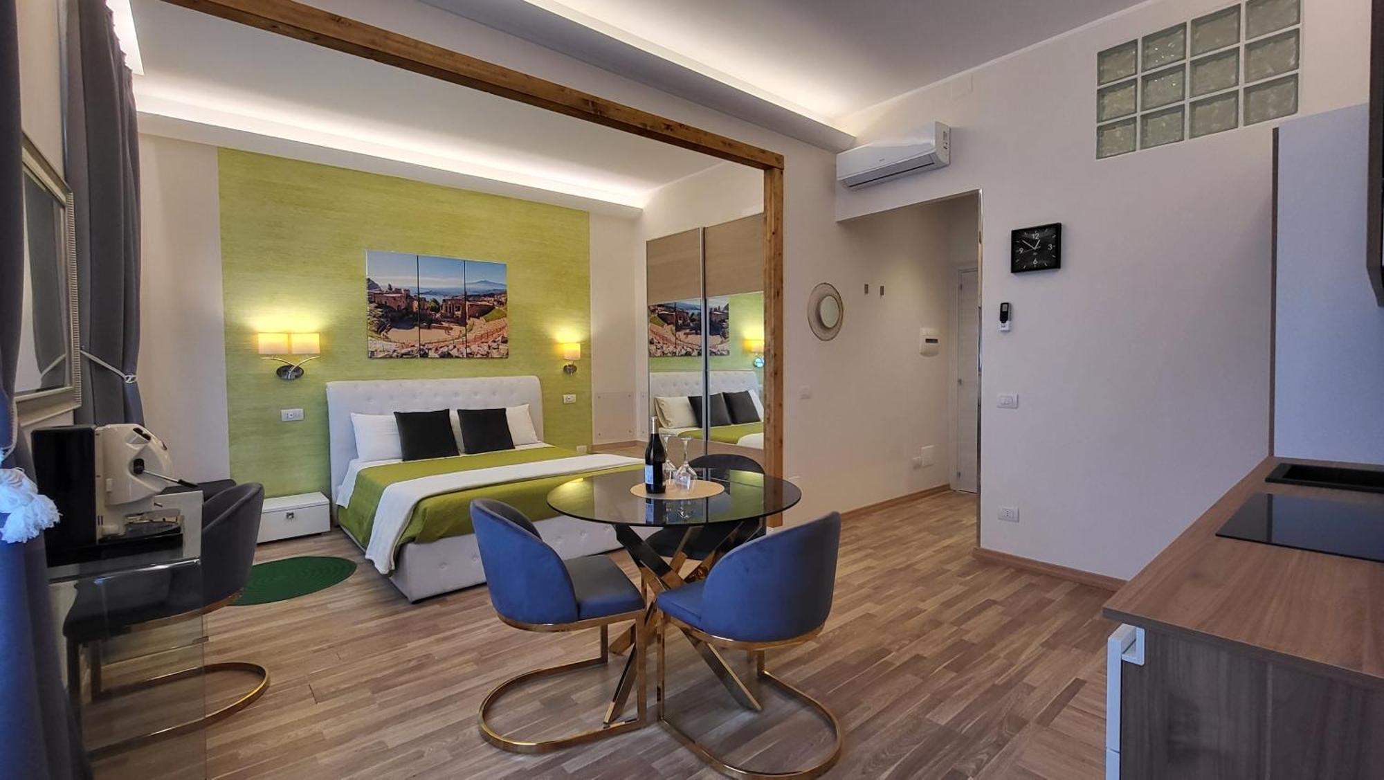 Hotel I Due Grifoni Studio Flat Taormina Zewnętrze zdjęcie