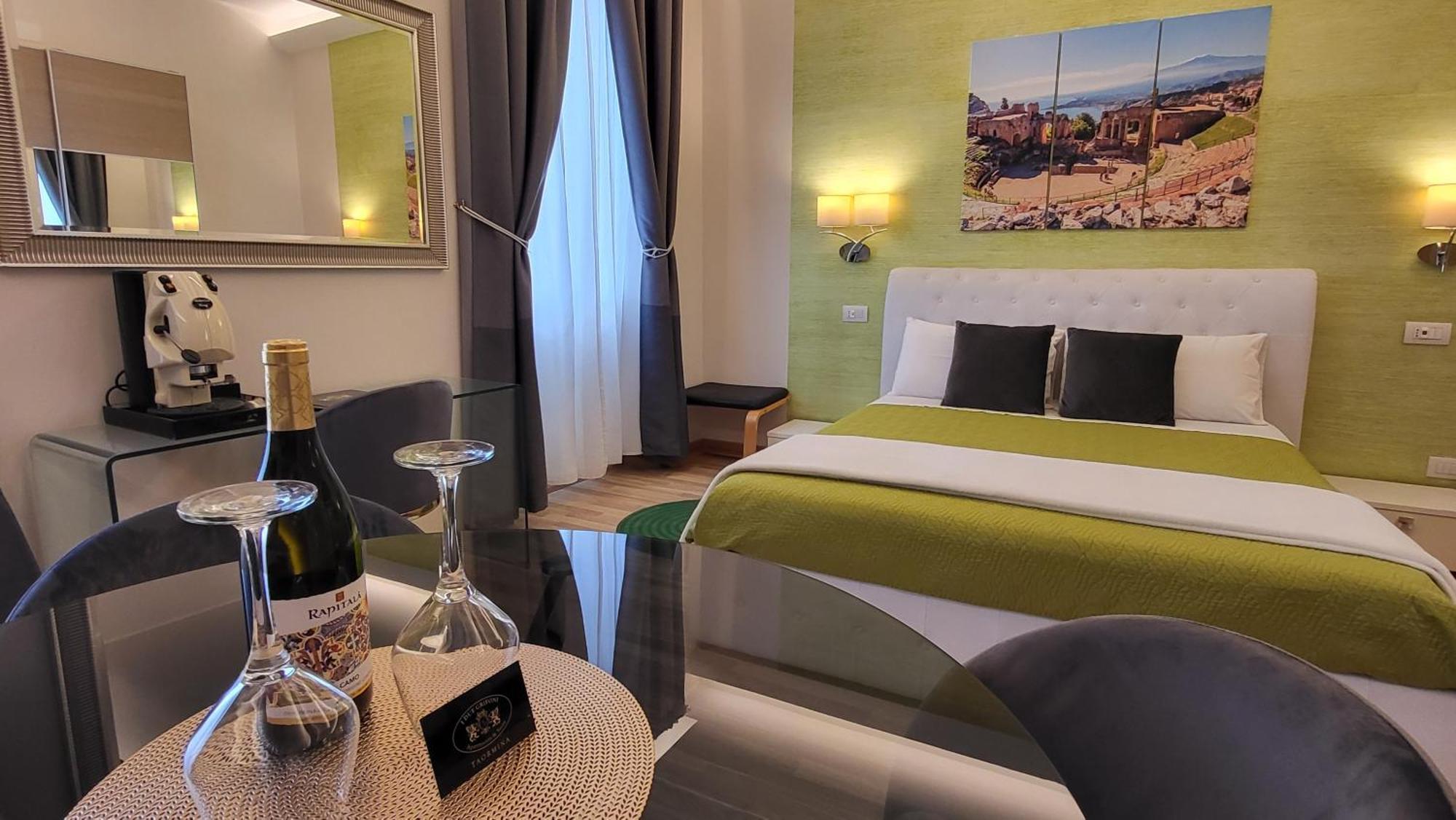 Hotel I Due Grifoni Studio Flat Taormina Zewnętrze zdjęcie